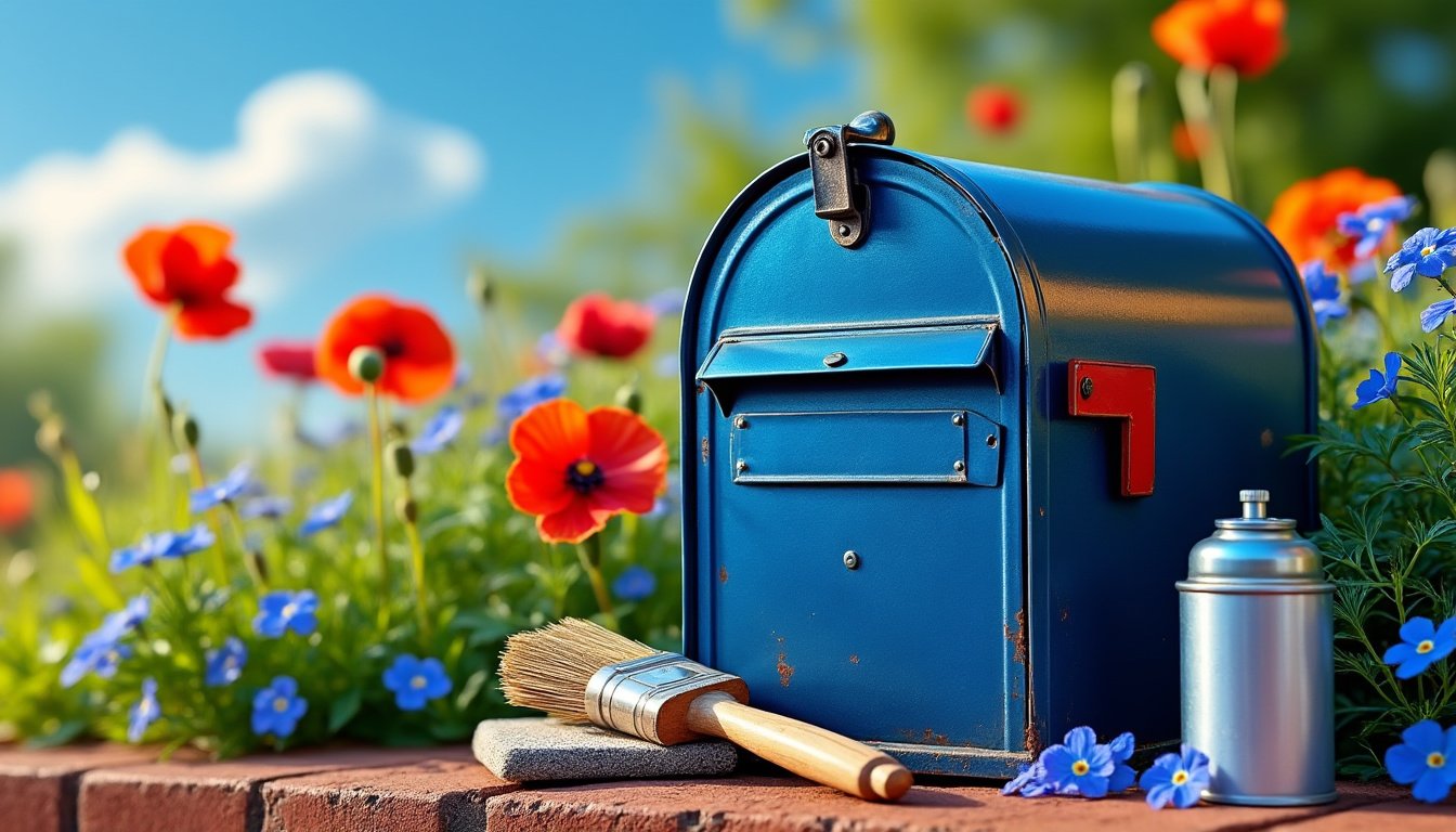 Comment prévenir la corrosion sur une boîte aux lettres métallique