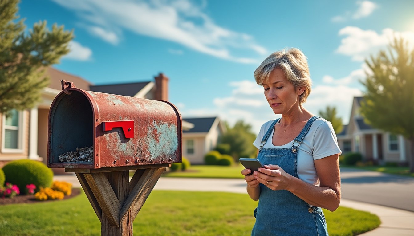 Comment signaler une boîte aux lettres endommagée ?