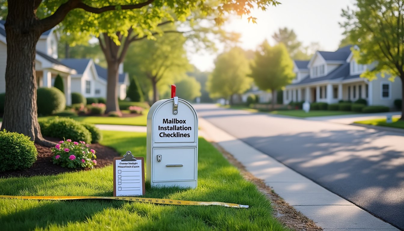Quelles sont les règles pour la mise en place des boîtes aux lettres ?