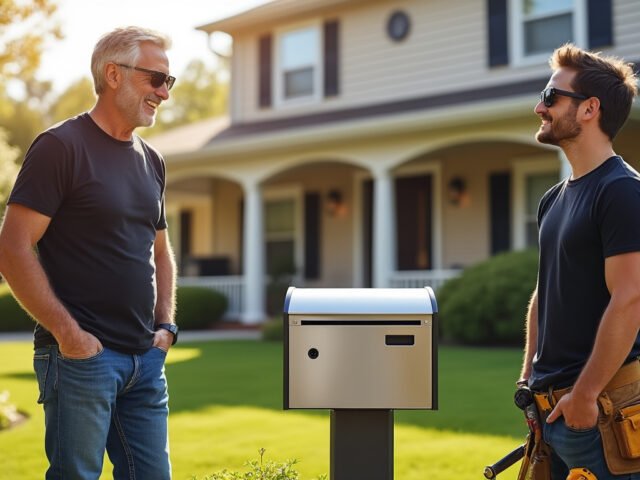 Comment faire appel à un professionnel pour installer une boîte aux lettres