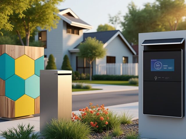 Tendances actuelles en matière de design de boîtes aux lettres