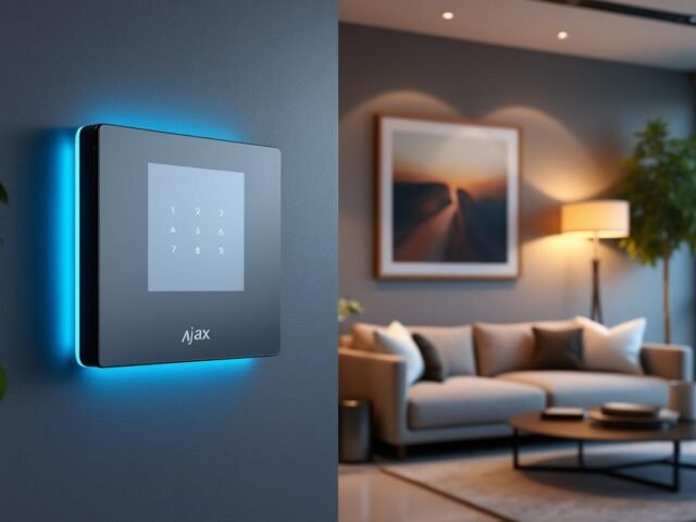 Alarme maison Ajax Systems — Notre avis : Positionnement haut de gamme, design soigné et appli très complète.