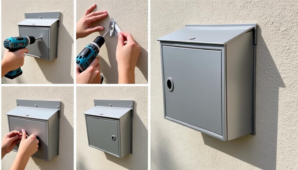 apprenez à installer facilement une boîte aux lettres murale sur un mur crépi grâce à notre guide étape par étape simple et clair, adapté aux débutants.