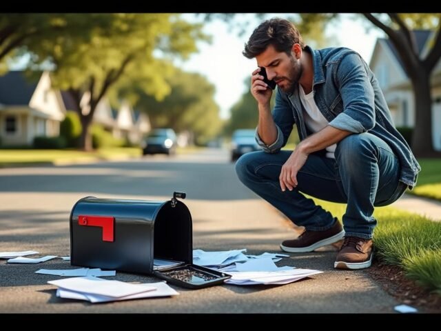 Que faire en cas de boîte aux lettres forcée ou vandalisée ?