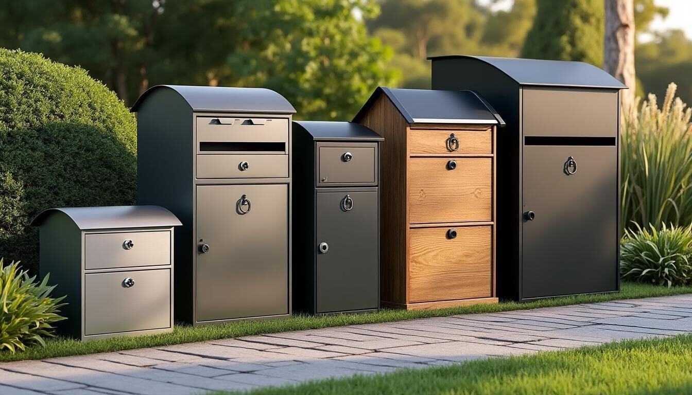 Découvrez notre sélection de boîtes aux lettres sur pied alliant qualité et prix compétitifs. Optez pour des modèles durables et design, adaptés à toutes les entrées.