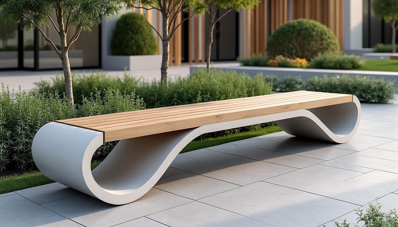 découvrez comment construire un banc d’extérieur en béton et bois avec un design moderne. guide étape par étape pour un mobilier durable et esthétique.