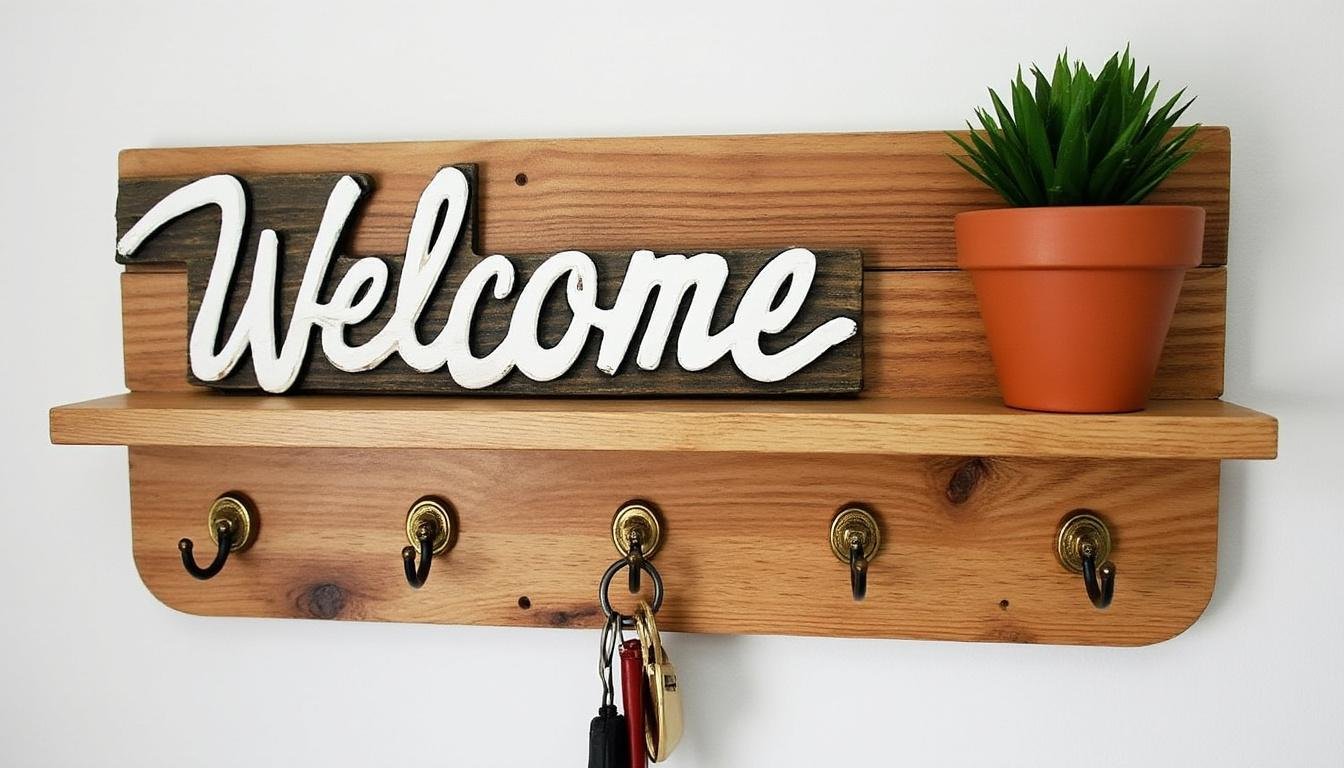 découvrez comment réaliser un porte-clés mural personnalisé facilement avec ce guide diy. ajoutez une touche unique à votre intérieur en suivant nos étapes simples et créatives.