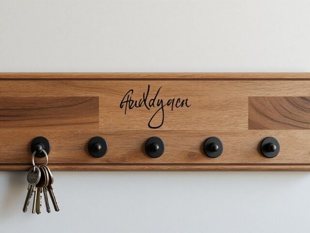 DIY : créer un porte-clés mural personnalisé