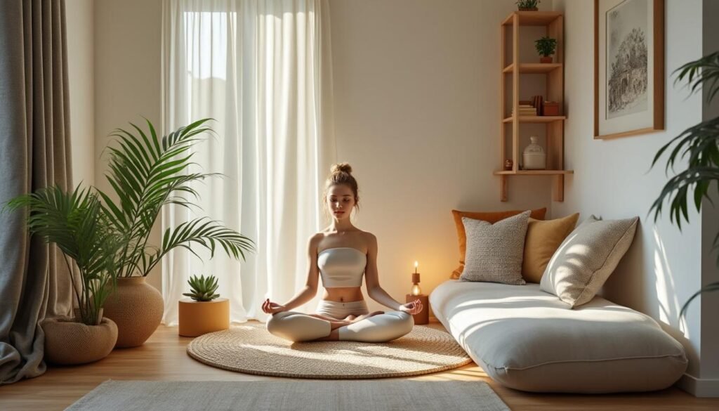 découvrez comment aménager un petit coin méditation chez vous pour créer un espace de calme et de sérénité, idéal pour la détente et le bien-être au quotidien.