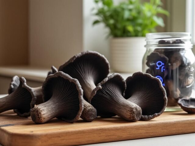 Comment réussir la congélation des trompettes de la mort pour préserver leur saveur