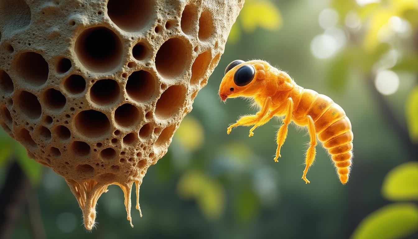 découvrez notre guide illustré pour identifier facilement une larve de guêpe, avec des images claires et des conseils pratiques pour la reconnaître rapidement.