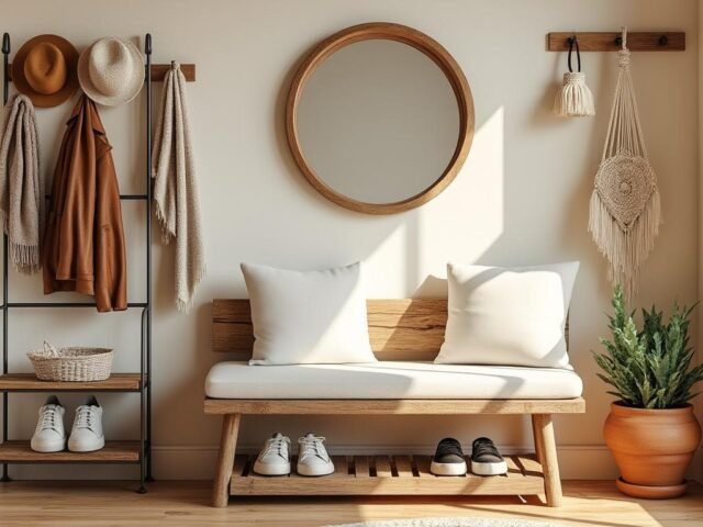 Comment décorer une entrée avec un budget réduit