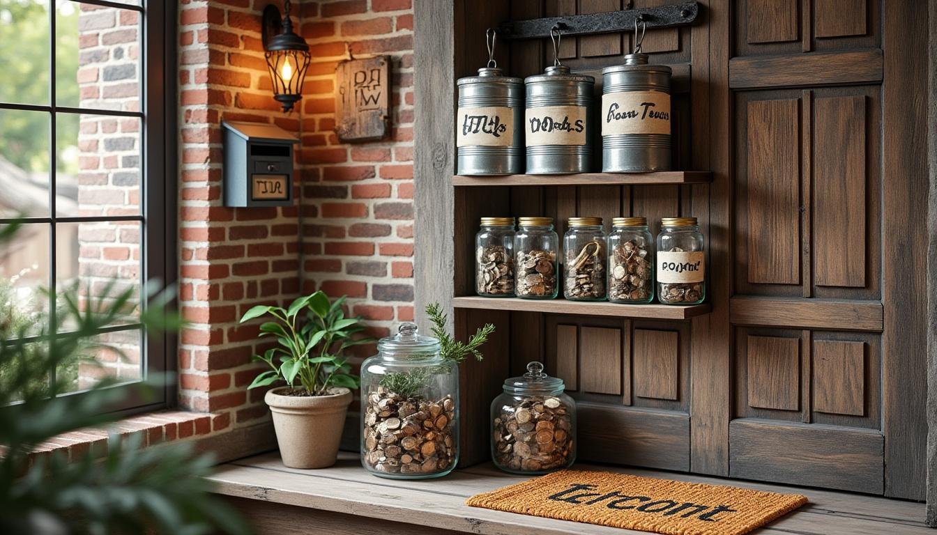 découvrez 10 idées ingénieuses pour réutiliser des objets du quotidien et organiser votre entrée de manière pratique et écologique.