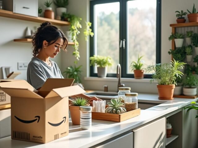 Comment réduire les déchets d’emballage Amazon chez soi