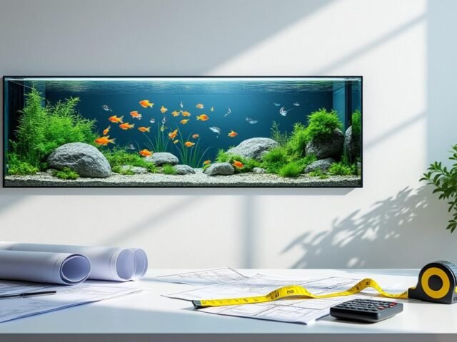 Guide complet sur les aquariums muraux et encastrés : contraintes prix et faisabilité