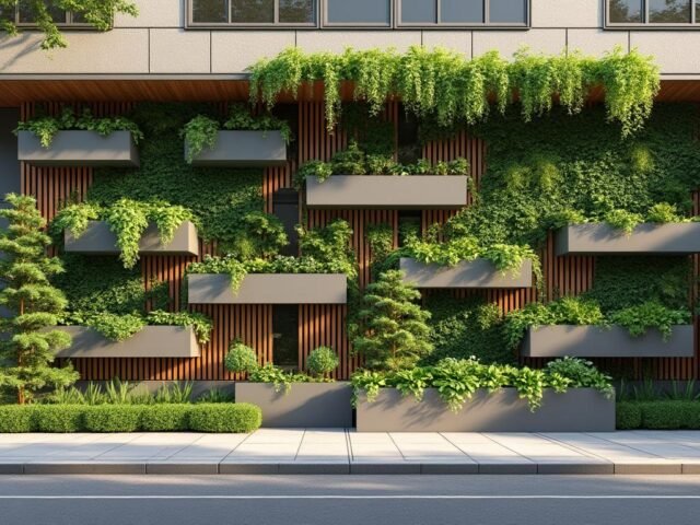 Idées de jardinières durables pour façade