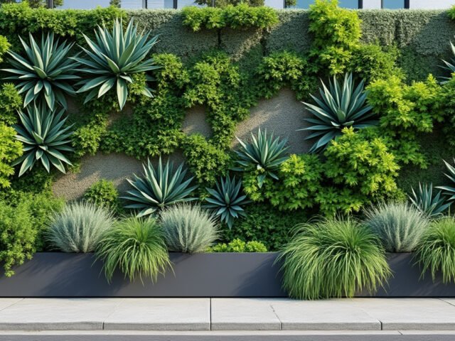 Plantes qui résistent parfaitement près d’une façade